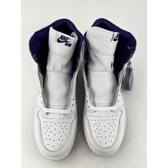 Nike Air Jordan 1 High OG Court Purple Women's Size 11.5 Men's Size 10 Sneakers - Picture 10 of 12
